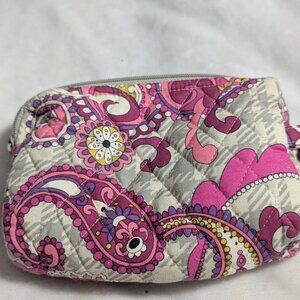 Vera Bradley Paisley Meets Plaid Pattern (Fall 2012, Retired) Cosmetic bag